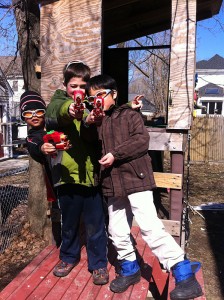 darts-joey-del-kento Nerf Darts; Joey, Del and Kento