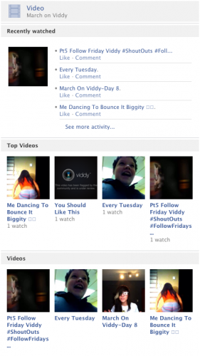 Viddy Posts on Facebook Viddy Posts on Facebook